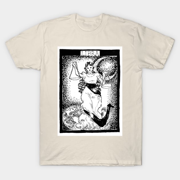 "Libra" T-Shirt by Mauri Valentine